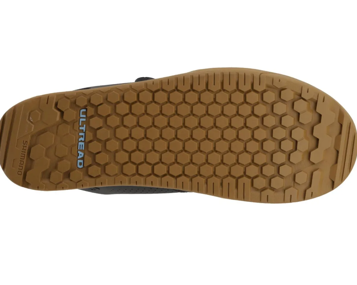 Shimano Shoes|Holiday Shopping|SH-GF800 Flat Pedal Mountain Bike Shoes (Black Amber) (42)