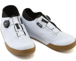 Shimano Shoes|Shoes, Socks, & Footwear|SH-GF800 Flat Pedal Mountain Bike Shoes (White) (43)