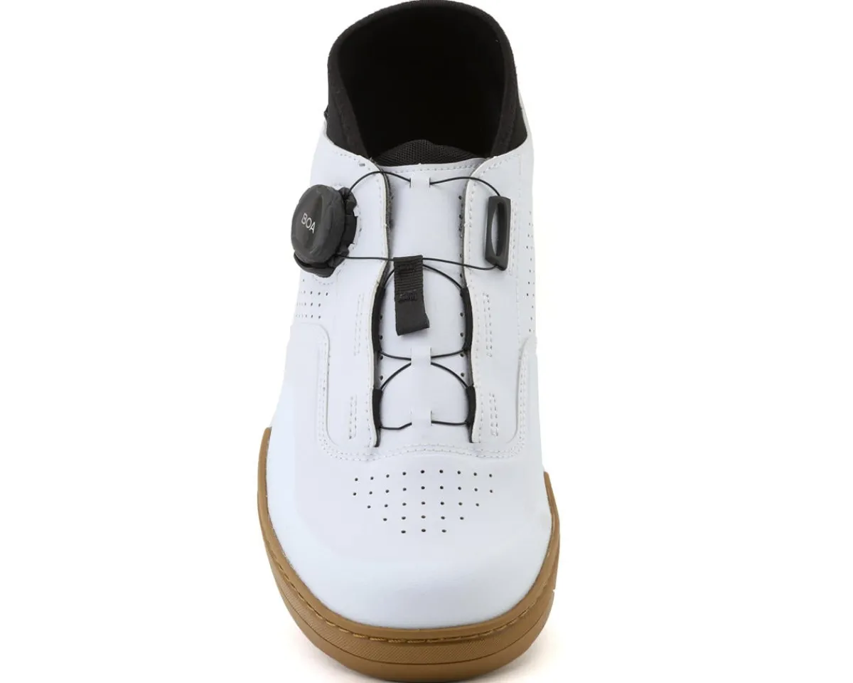 Shimano Shoes|Shoes, Socks, & Footwear|SH-GF800 Flat Pedal Mountain Bike Shoes (White) (43)