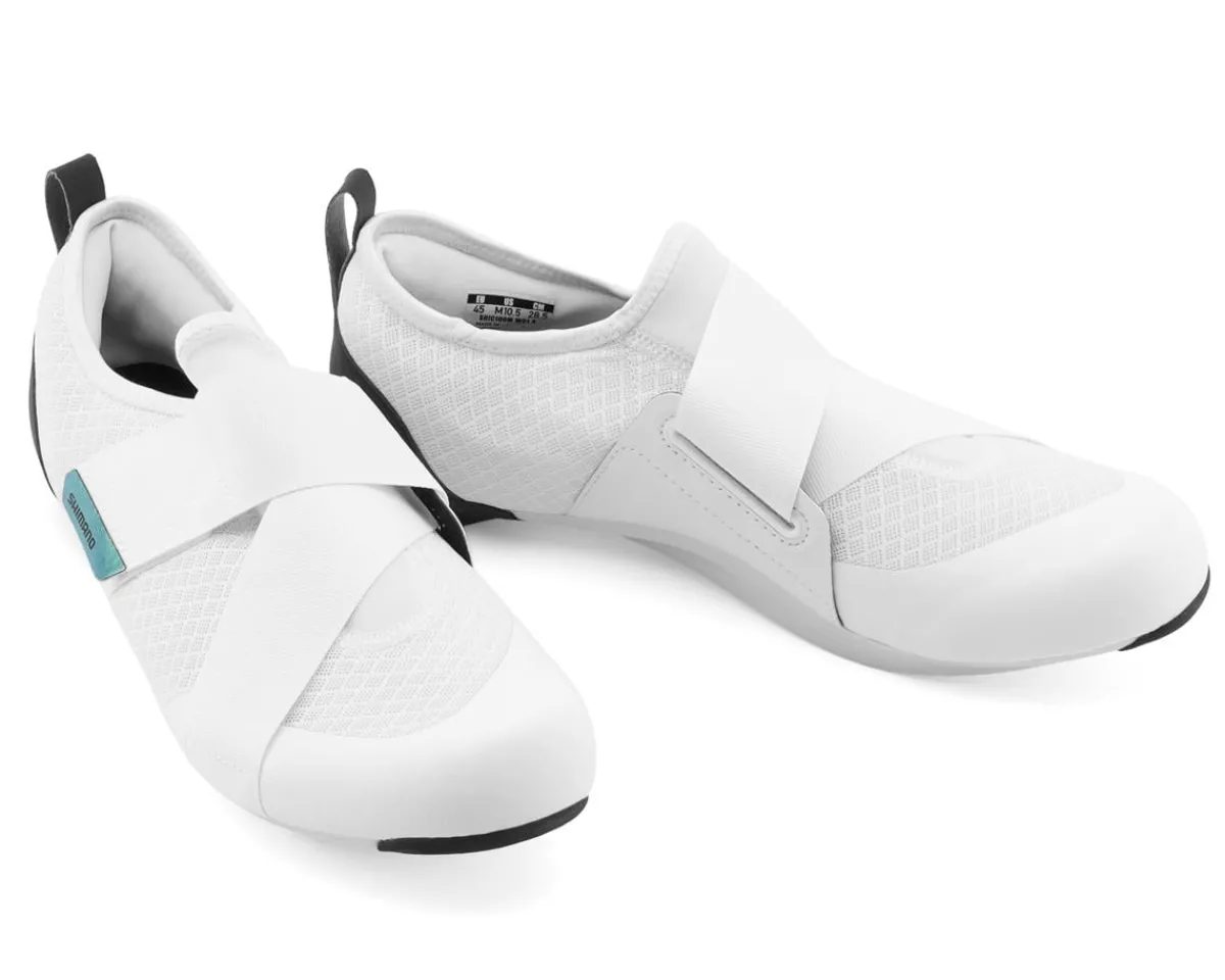 Shimano Shoes|Shoes, Socks, & Footwear|SH-IC100 Indoor Cycling Shoes (White) (48)