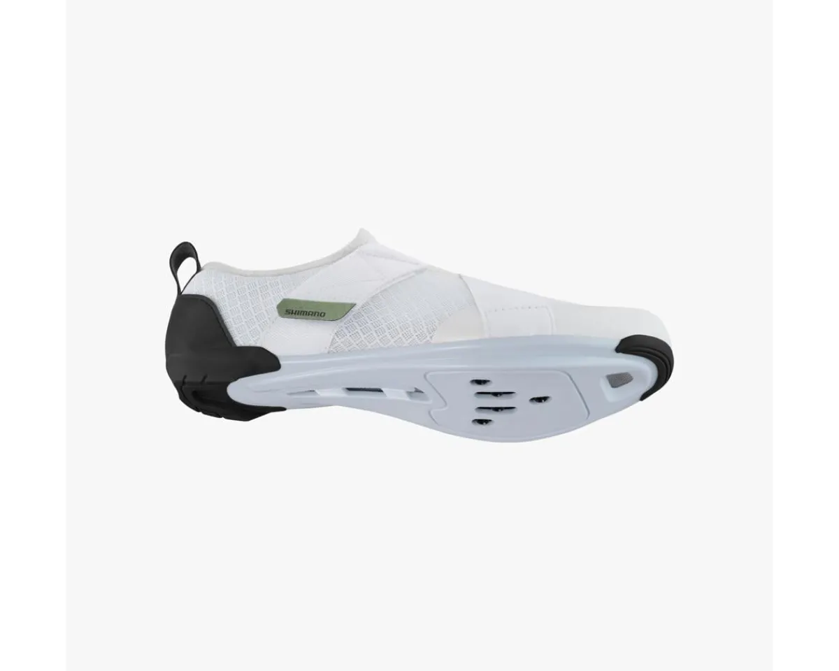 Shimano Shoes|Shoes, Socks, & Footwear|SH-IC100 Indoor Cycling Shoes (White) (48)