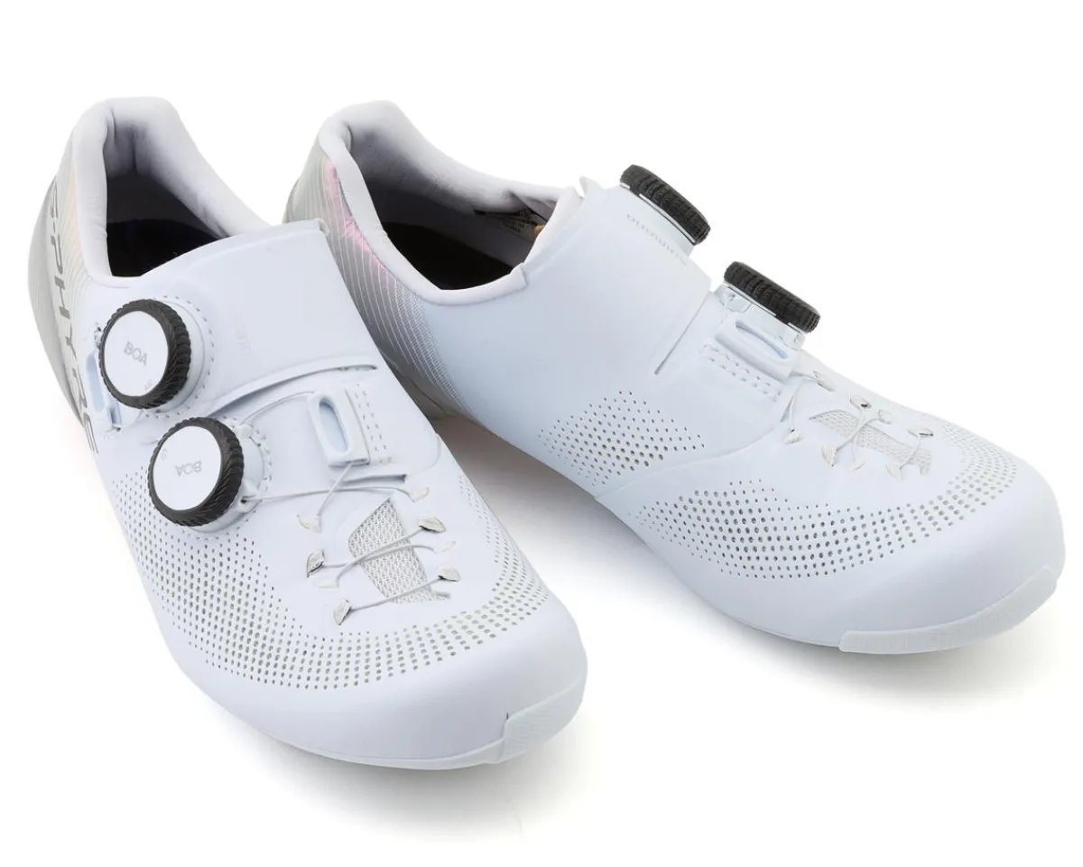 Shimano Holiday Shopping|Clothing Sale|SH-RC903W Women's S-PHYRE Road Bike Shoes (White) (37)