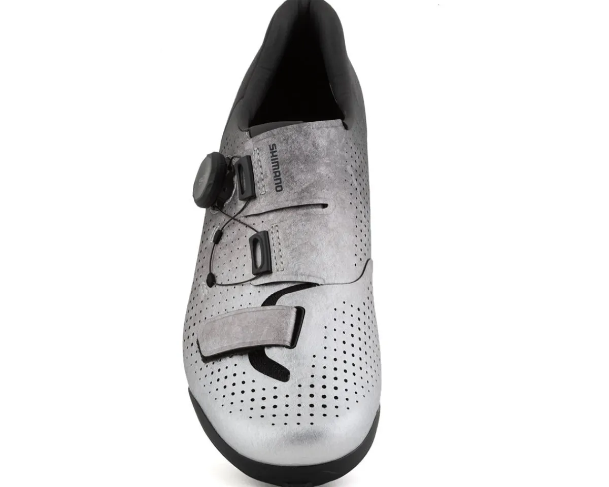Shimano Shoes|Holiday Shopping|SH-RX801 Gravel Shoes (Silver) (40)