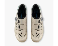 Shimano Shoes|Shoes, Socks, & Footwear|SH-RX600 RX6 Gravel Shoes (Beige/Blue) (43)