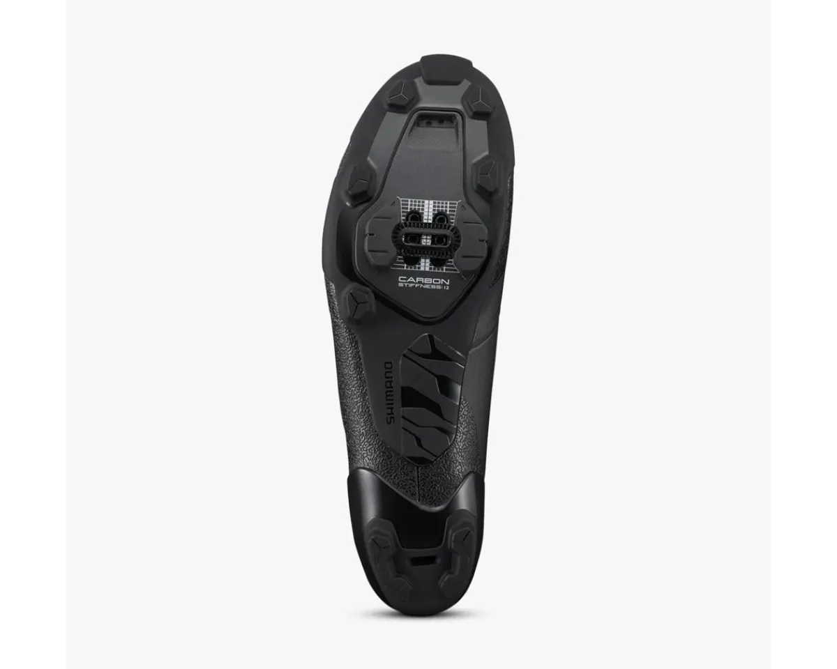 Shimano Shoes|Holiday Shopping|SH-RX910 S-PHYRE Gravel Bike Shoes (Black) (40) (Standard) (w/ Cleat Pontoon)