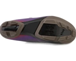 Shimano Shoes|Shoes, Socks, & Footwear|SH-RX600W RX6 Women's Gravel Shoes (Grey/Purple) (38)