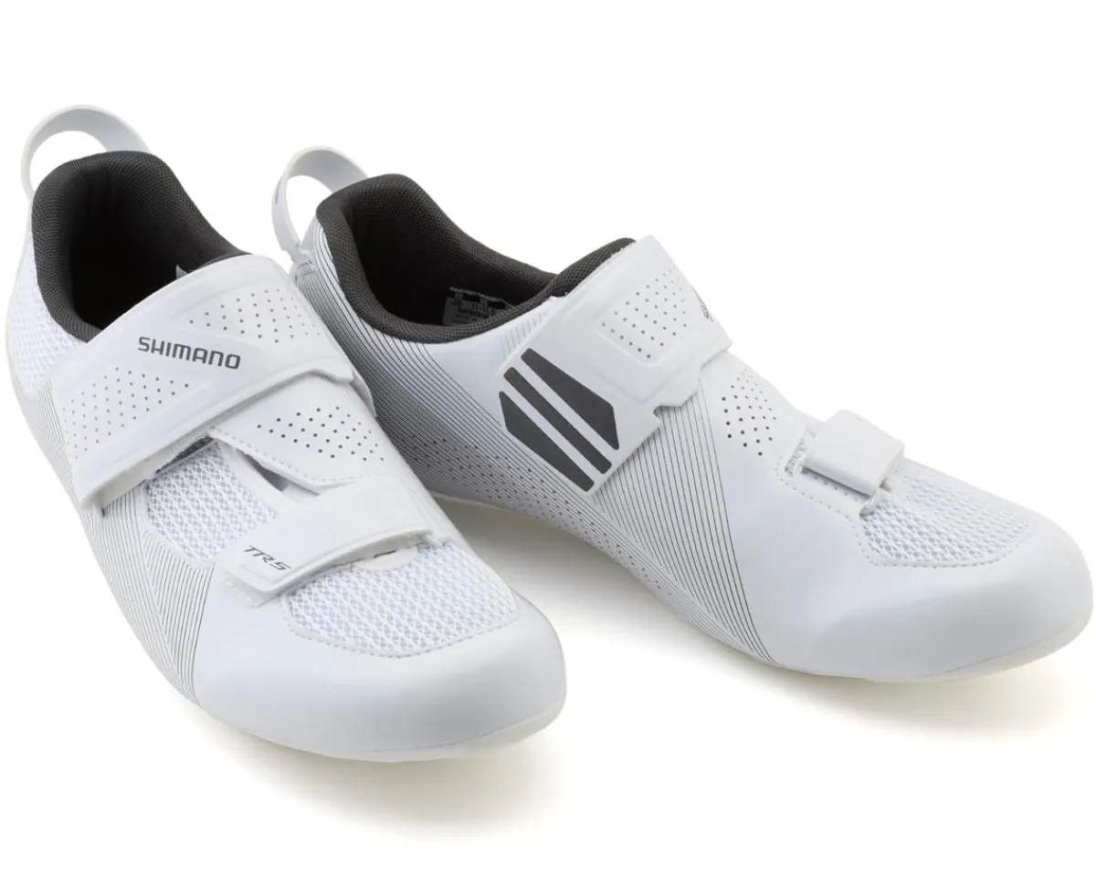 Shimano Shoes|Holiday Shopping|SH-TR501 Triathlon Shoes (White) (42)