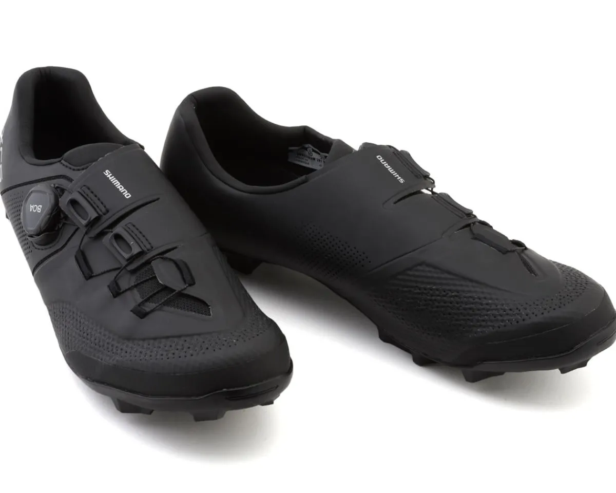 Shimano Shoes|Holiday Shopping|SH-XC503E Mountain Bike Shoes (Black) (Wide Version) (44) (Wide)