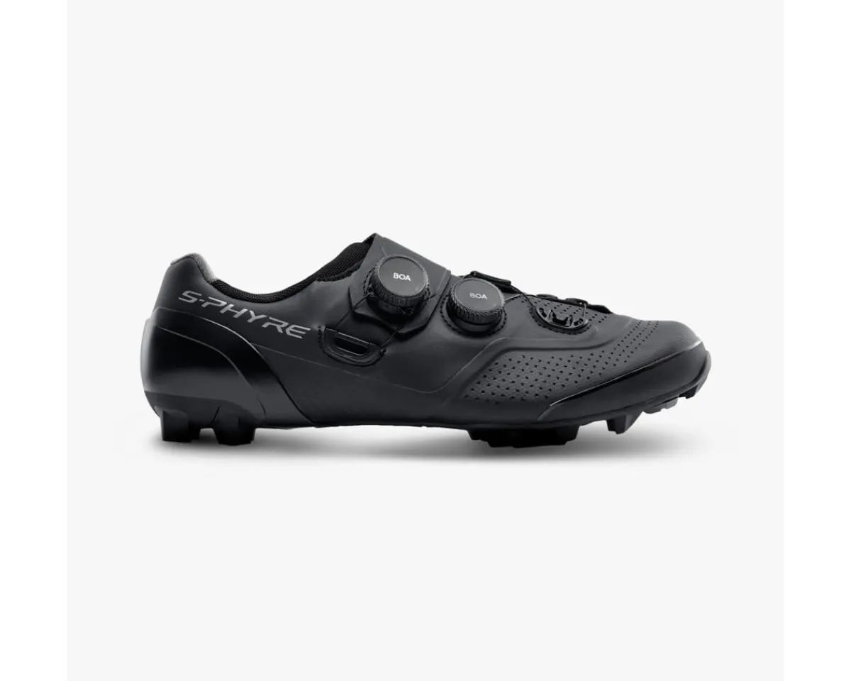 Shimano Shoes|Clothing Sale|SH-XC902E S-PHYRE Mountain Bike Shoes (Black) (Wide Version) (40) (Wide)