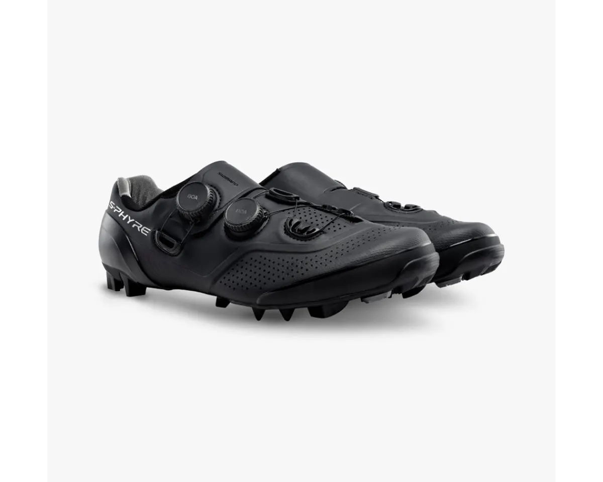 Shimano Shoes|Clothing Sale|SH-XC902E S-PHYRE Mountain Bike Shoes (Black) (Wide Version) (40) (Wide)