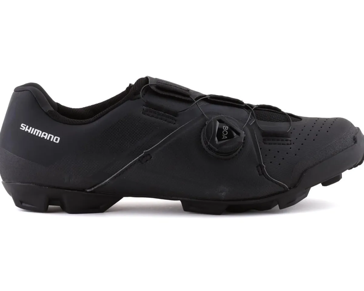 Shimano Shoes|Shoes, Socks, & Footwear|SH-XC300 Mountain Bike Shoes (Black) (45)