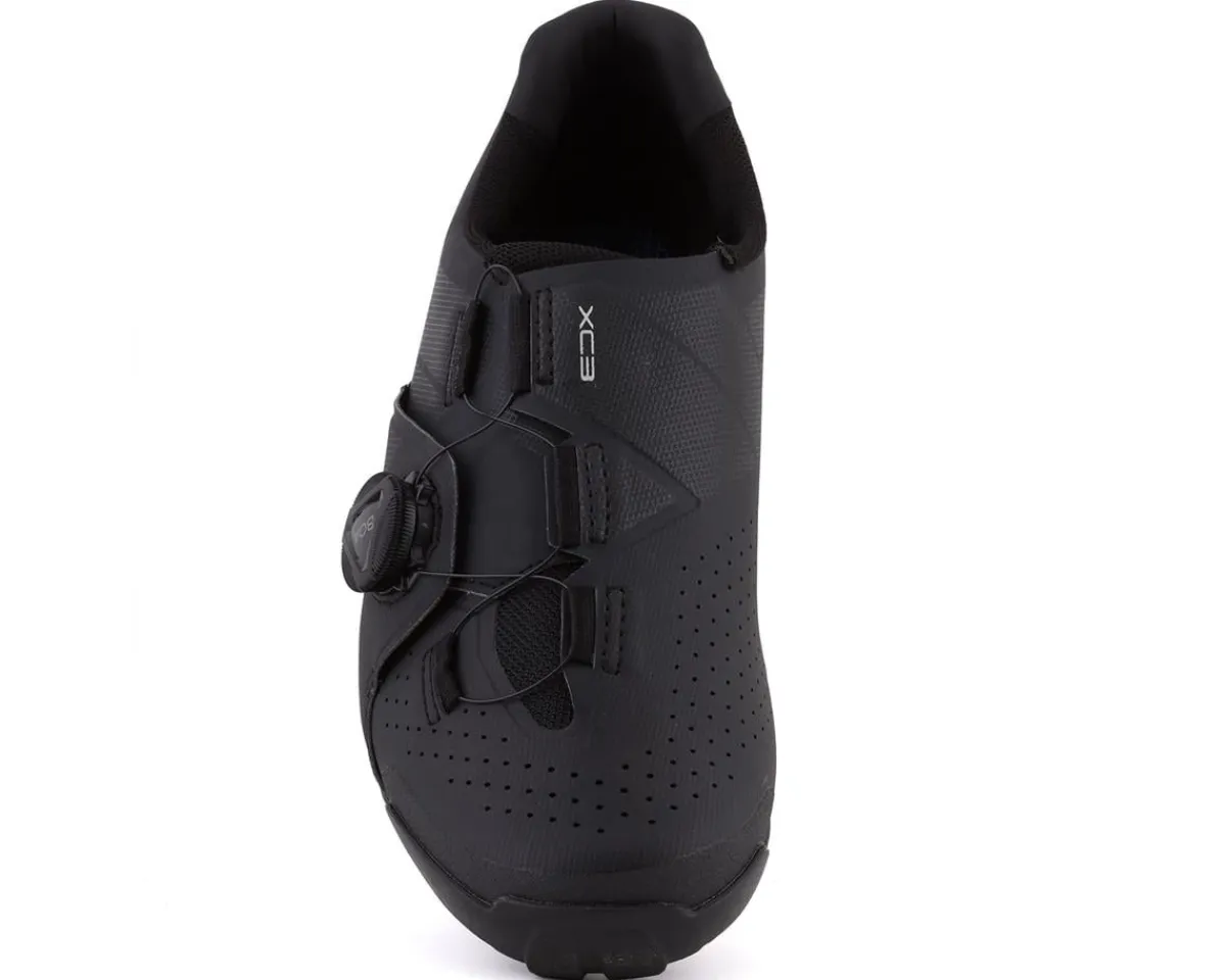 Shimano Shoes|Shoes, Socks, & Footwear|SH-XC300 Mountain Bike Shoes (Black) (45)