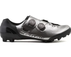 Shimano Shoes|Shoes, Socks, & Footwear|SH-XC903 S-PHYRE Mountain Bike Shoes (Silver) (40)