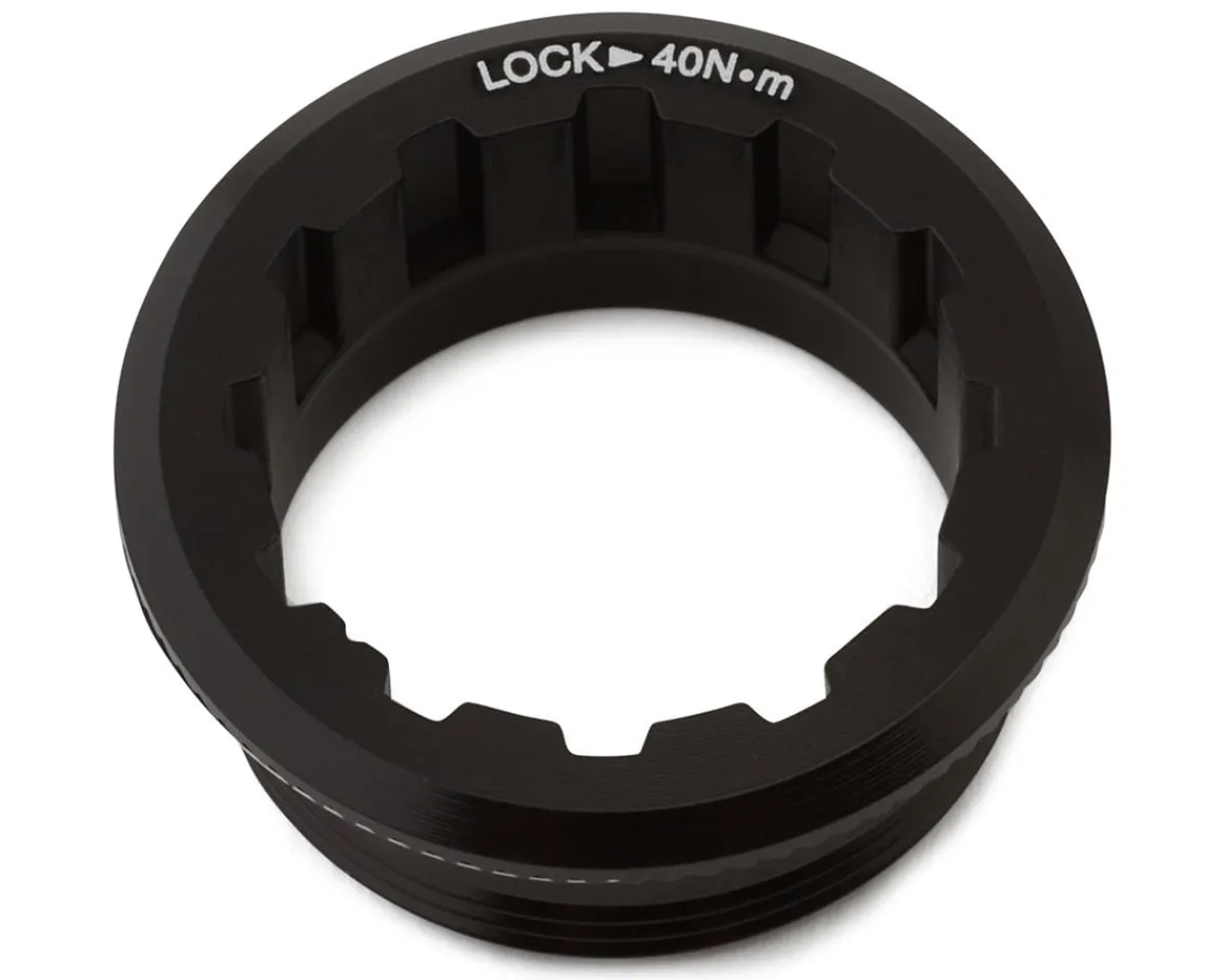 Shimano Wheels & Parts|Replacement Parts|SLX CS-M7100 Cassette Lock Ring and Spacer (Black) (Micro Spline)