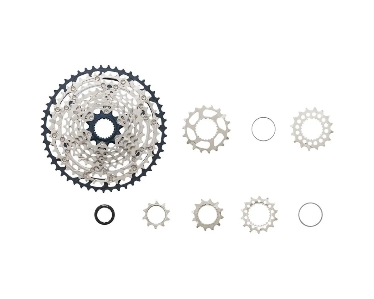 Shimano Holiday Shopping|Cassettes|SLX CS-M7100 Cassette (Silver/Black) (12 Speed) (Micro Spline) (10-45T)