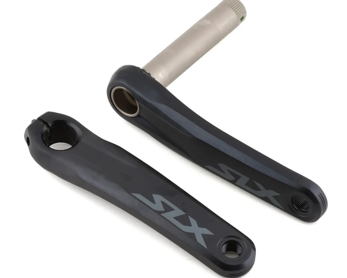 Shimano Cranksets & Parts|Holiday Shopping|SLX M7120 12 Speed Crankset (Black) (55mm Chainline) (165mm) (24mm Spindle)