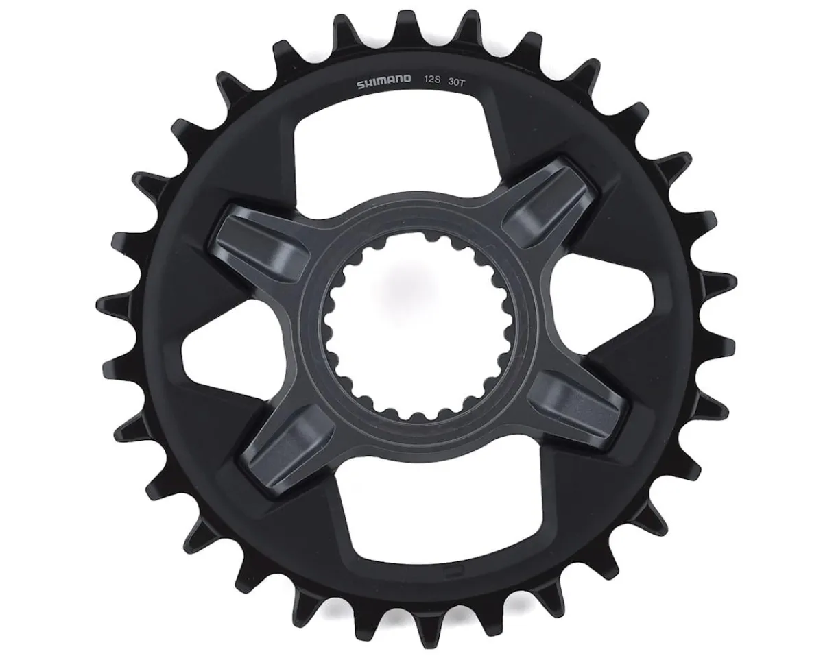 Shimano Chainrings & Accessories|Replacement Parts|SLX SM-CRM75 Direct Mount Chainring (Black) (1 x 12 Speed) (Single) (30T) (3mm Offset/Boost)