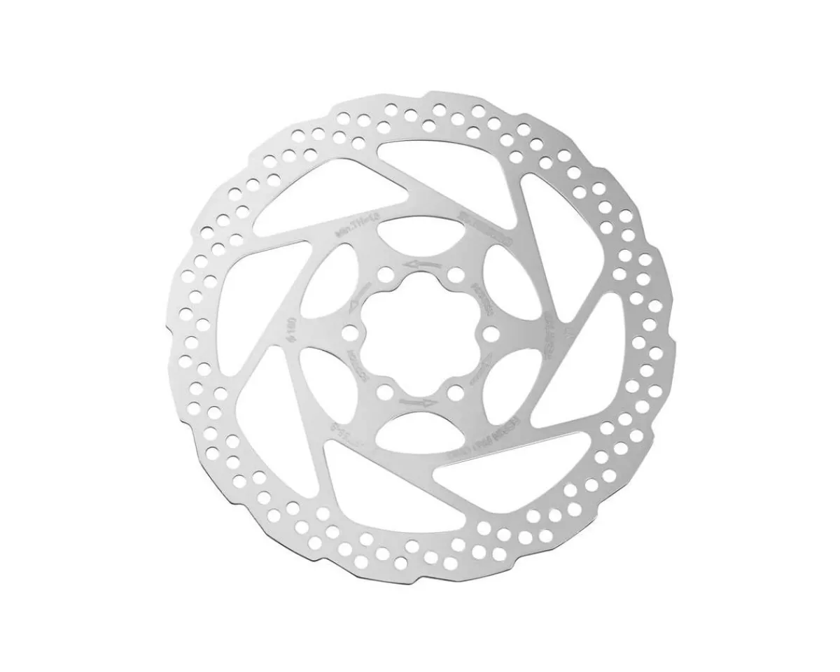 Shimano Brakes|SM-RT56 Disc Brake Rotor (Silver) (160mm) (6-Bolt) (For Resin Pads Only)