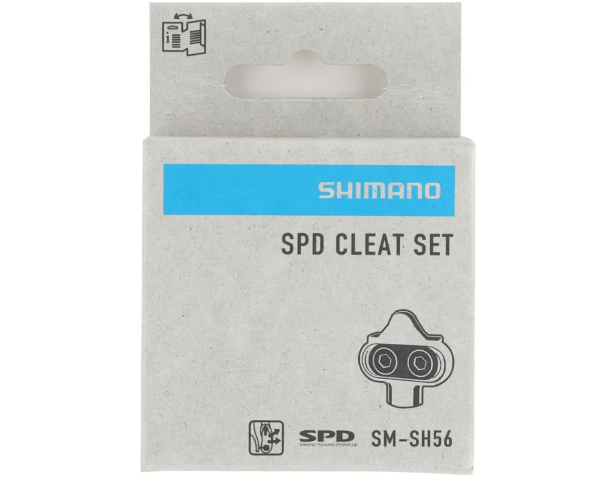 Shimano Shoes|Pedals & Cleats|SM-SH56 SPD Multi-Release Cleats (Silver) (4°) (Standard)