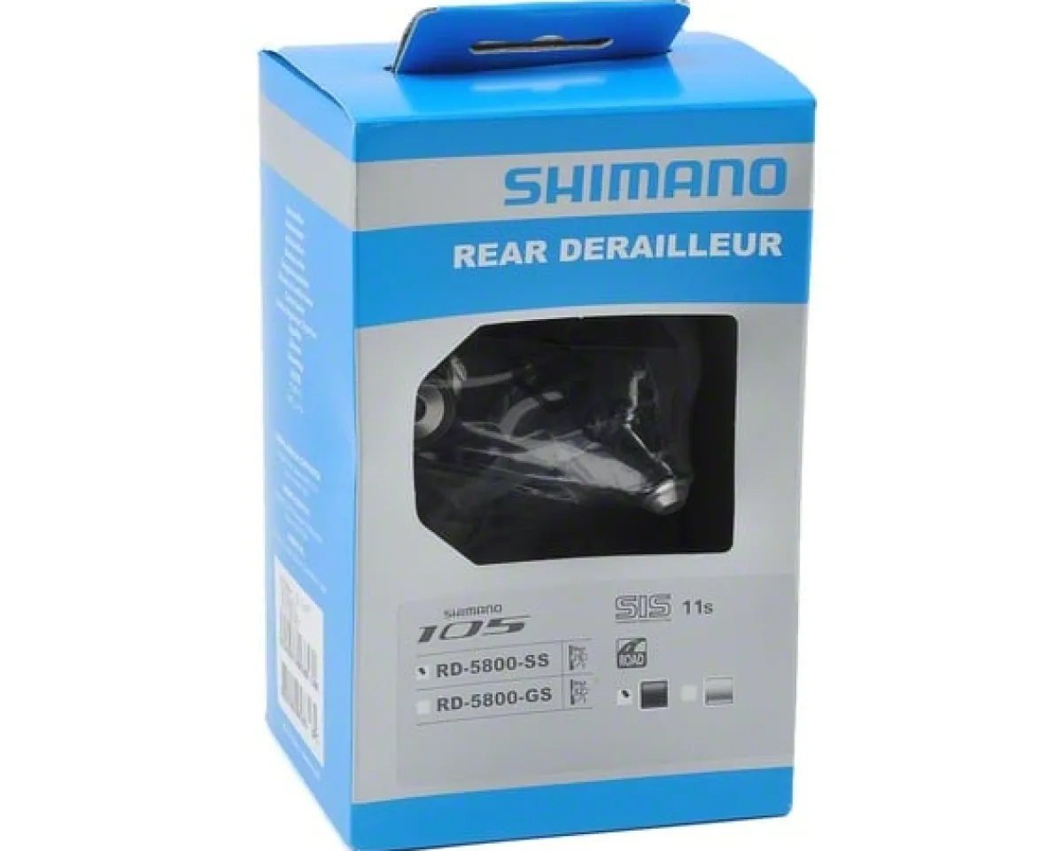 Shimano Derailleurs & Parts|105 5800 11-Speed Short Cage Rear Derailleur (Black)