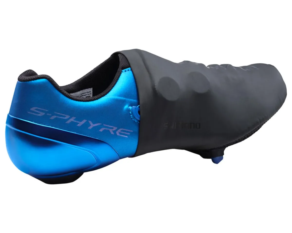 Shimano Clothing Accessories|Shoes, Socks, & Footwear|S-PHYRE Half Shoe Cover (Black) (S)