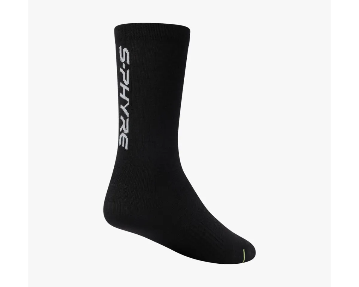 Shimano Clothing Accessories|Shoes, Socks, & Footwear|S-PHYRE Merino Sock (Black) (S/M)