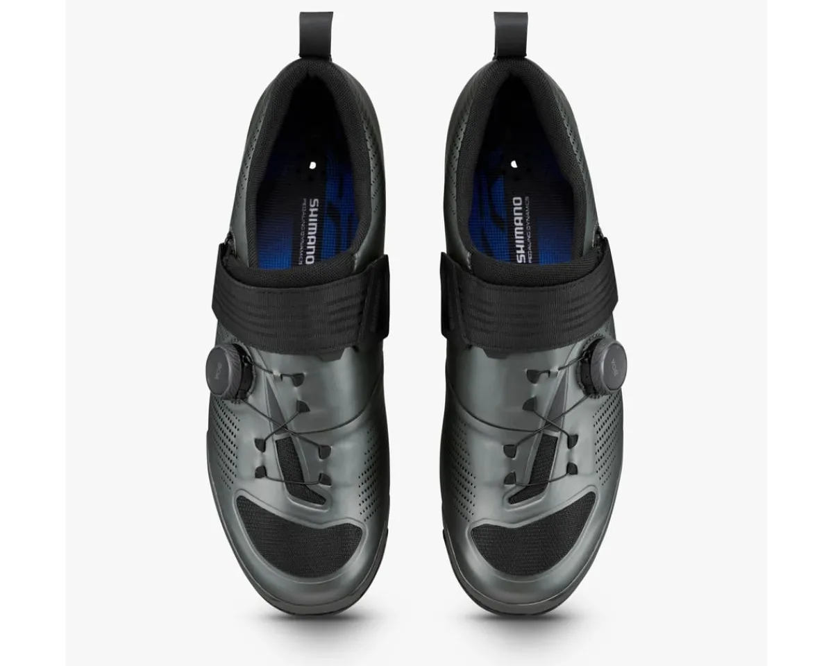 Shimano Shoes|Holiday Shopping|S-PHYRE SH-TR903 Triathlon Shoes (Matte Gunmetal) (44.5)