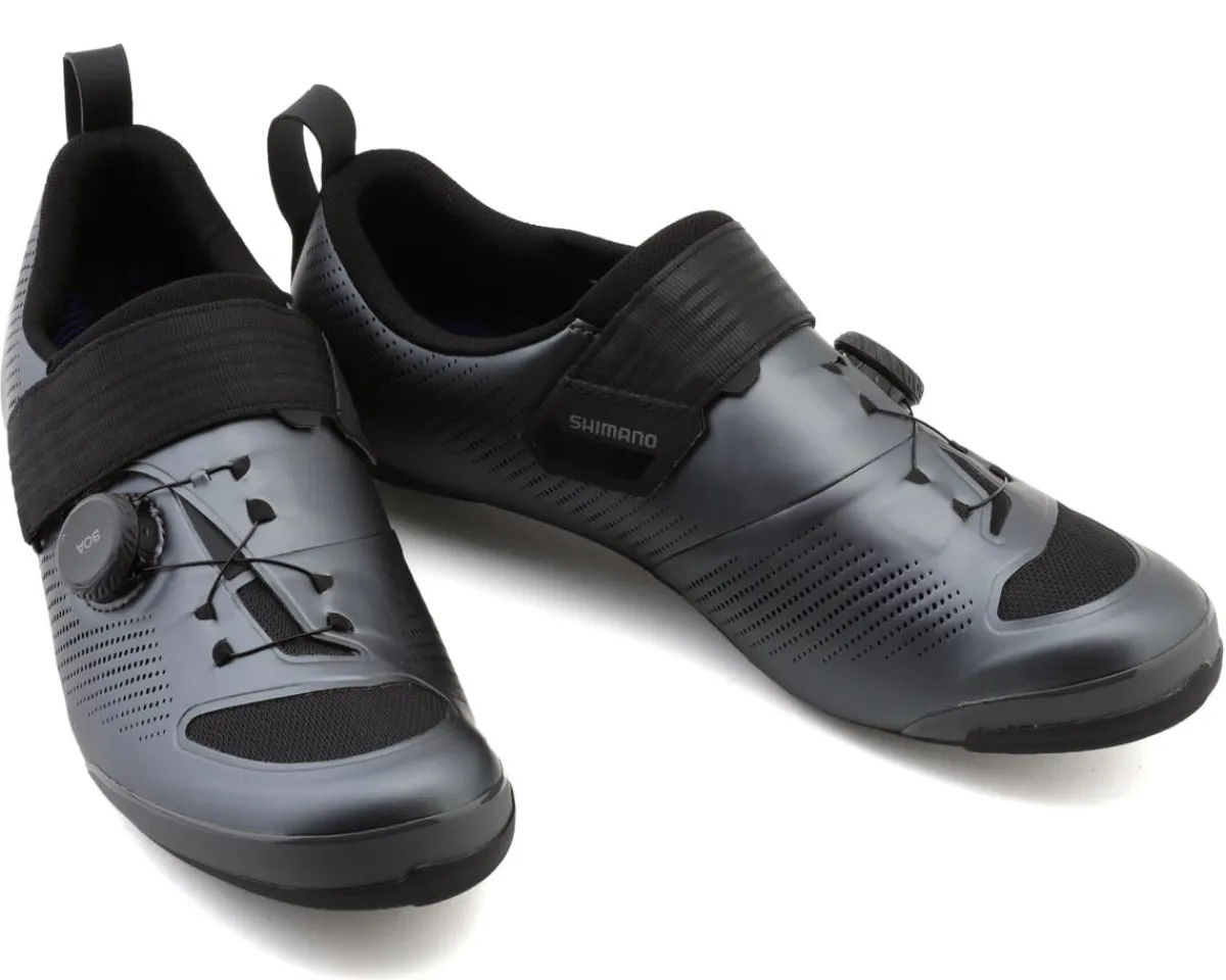 Shimano Shoes|Holiday Shopping|S-PHYRE SH-TR903 Triathlon Shoes (Matte Gunmetal) (44.5)