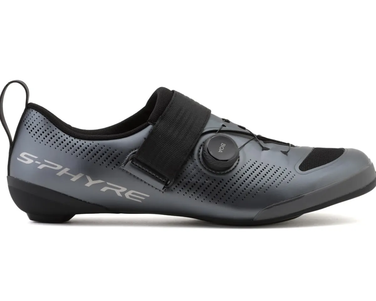 Shimano Shoes|Holiday Shopping|S-PHYRE SH-TR903 Triathlon Shoes (Matte Gunmetal) (44.5)