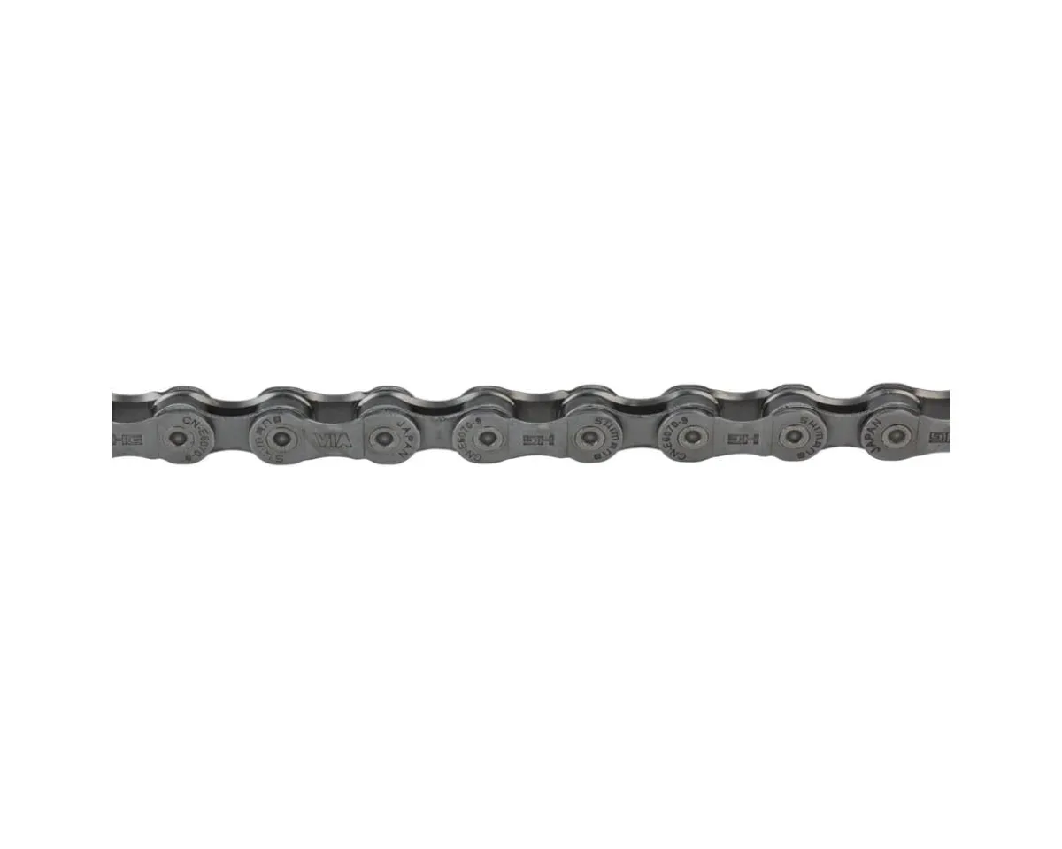 Shimano Chains & Accessories|E-Bike Parts|STEPS CN-E6070-9 E-Bike Chain (Grey) (9 Speed) (138 Links)