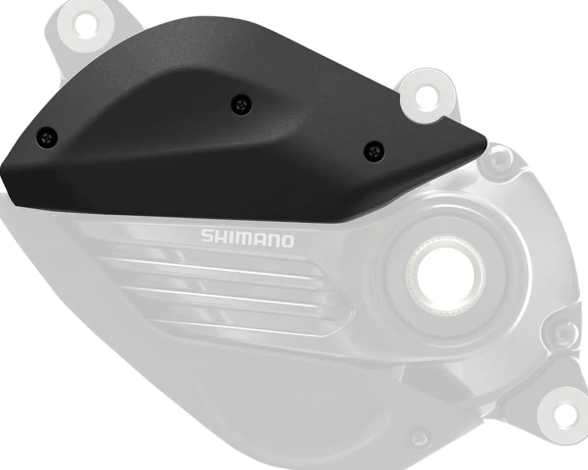 Shimano E-Bike Parts|Holiday Shopping|Steps DC-EP801-A Drive Unit Cover (Black) (Left Cover)