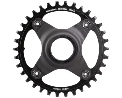 Shimano E-Bike Parts|Steps E-MTB Direct Mount Chainring (Black) (1 x 10/11 Speed) (Single) (53mm Chainline) (34T)