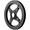 Shimano Chainrings & Accessories|E-Bike Parts|Steps E-MTB Direct Mount Chainring (Black) (1 x 10/11 Speed) (Single) (50mm Chainline) (44T) (w/ Double Chainguide)