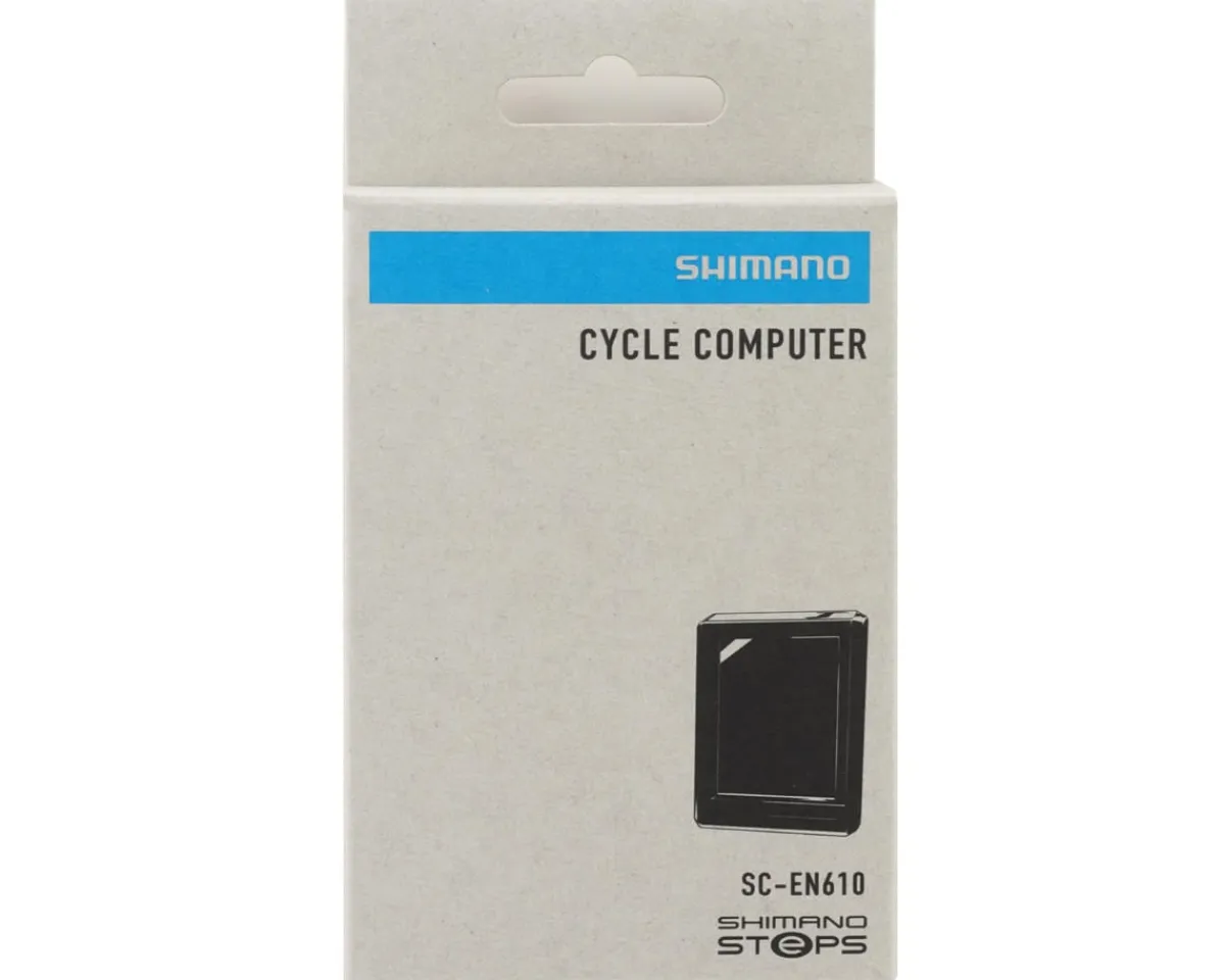 Shimano Bike Computers|E-Bike Parts|STEPS SC-EN610 Cycling Computer (Black) (For E-Bike) (Display Only)