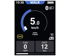 Shimano Bike Computers|E-Bike Parts|STEPS SC-EN610 Cycling Computer (Black) (For E-Bike) (Display Only)