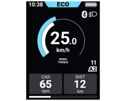Shimano Bike Computers|E-Bike Parts|STEPS SC-EN610 Cycling Computer (Black) (For E-Bike) (Display Only)