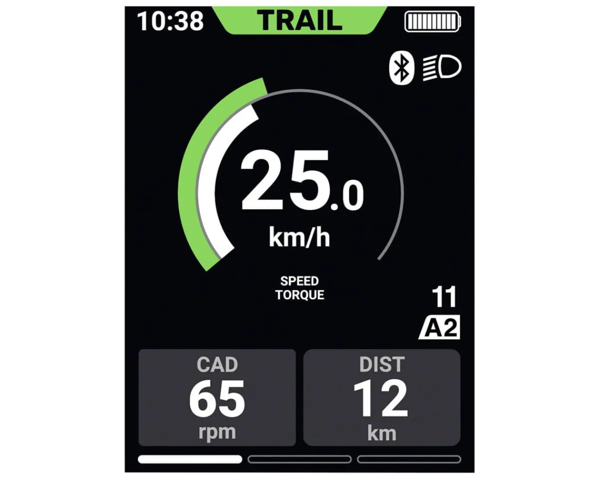 Shimano Bike Computers|E-Bike Parts|STEPS SC-EN610 Cycling Computer (Black) (For E-Bike) (Display Only)
