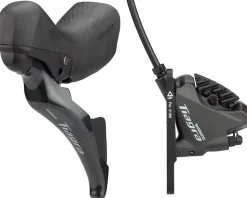Shimano Brakes|Shifters|Tiagra ST-4725 Hydraulic Shift/Brake Lever Kit (Grey) (Flat Mount) (Left) (2x) (Caliper Included)