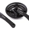 Shimano Cranksets & Parts|Holiday Shopping|Tourney 501 Crankset (Black) (6-8 Speed) (170mm) (42/34/24T) (Square Taper JIS)