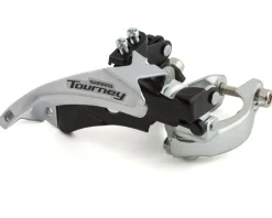 Shimano Derailleurs & Parts|Tourney FD-TY601-L6 Front Derailleur (3 x 6/7/8 Speed) (31.8/34.9mm) (Top Swing) (Dual Pull) (48T Max)