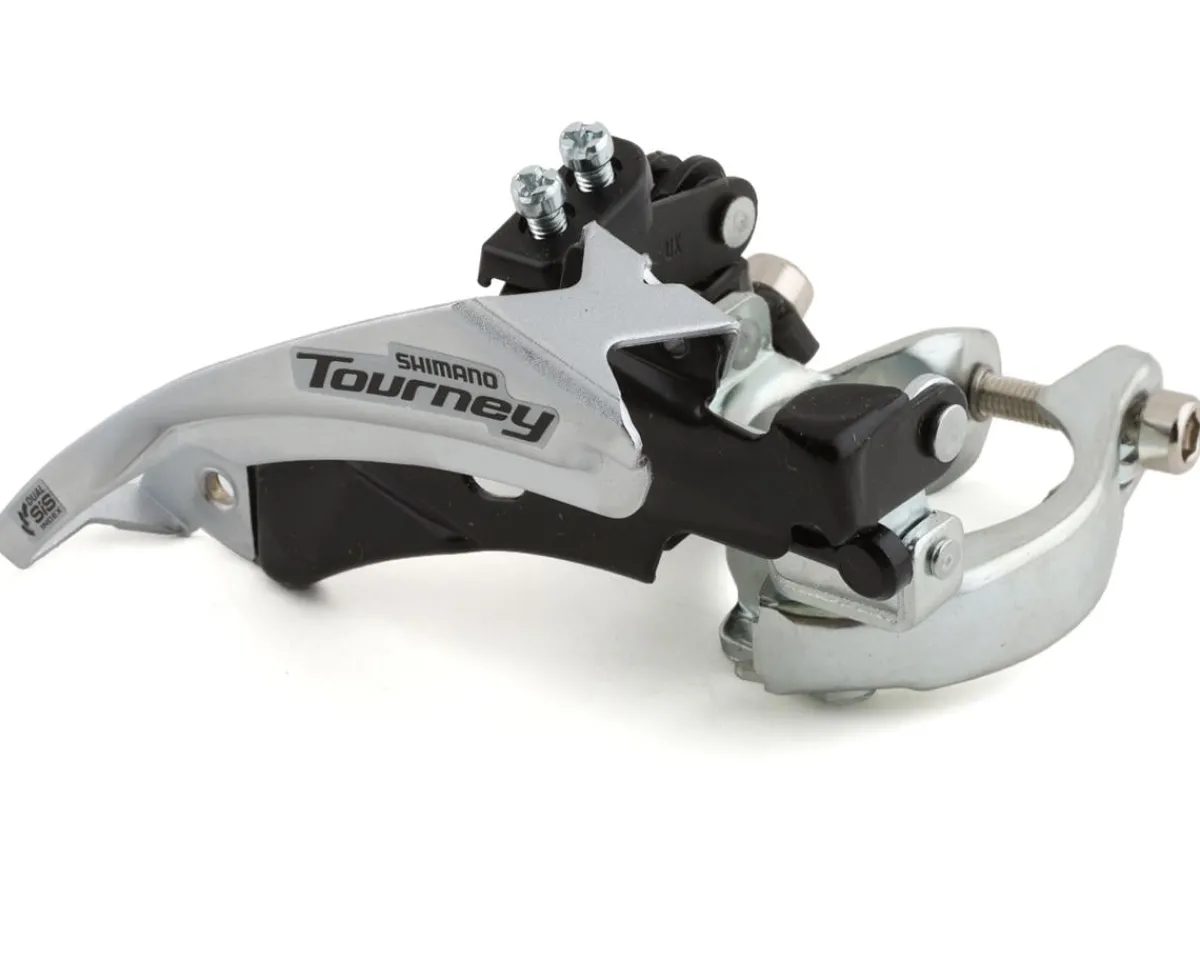 Shimano Derailleurs & Parts|Tourney FD-TY601-L6 Front Derailleur (3 x 6/7/8 Speed) (31.8/34.9mm) (Top Swing) (Dual Pull) (48T Max)