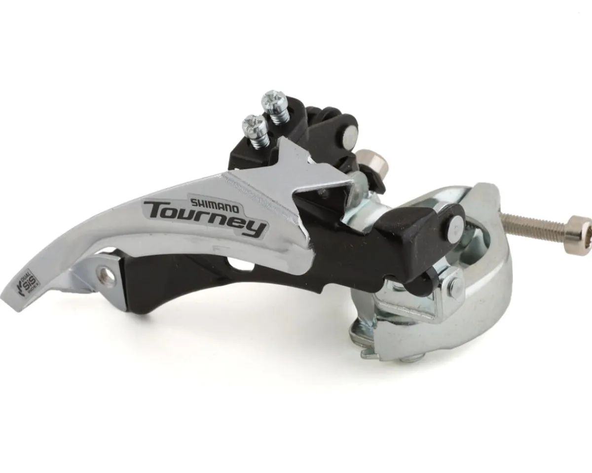 Shimano Derailleurs & Parts|Tourney FD-TY600-L3 Front Derailleur (3 x 6/7/8 Speed) (31.8/34.9mm) (Top Swing) (Dual Pull) (42T Max)