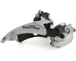 Shimano Derailleurs & Parts|Tourney FD-TY600-L6 Front Derailleur (3 x 6/7/8 Speed) (31.8/34.9mm) (Top Swing) (Dual Pull) (42T Max)