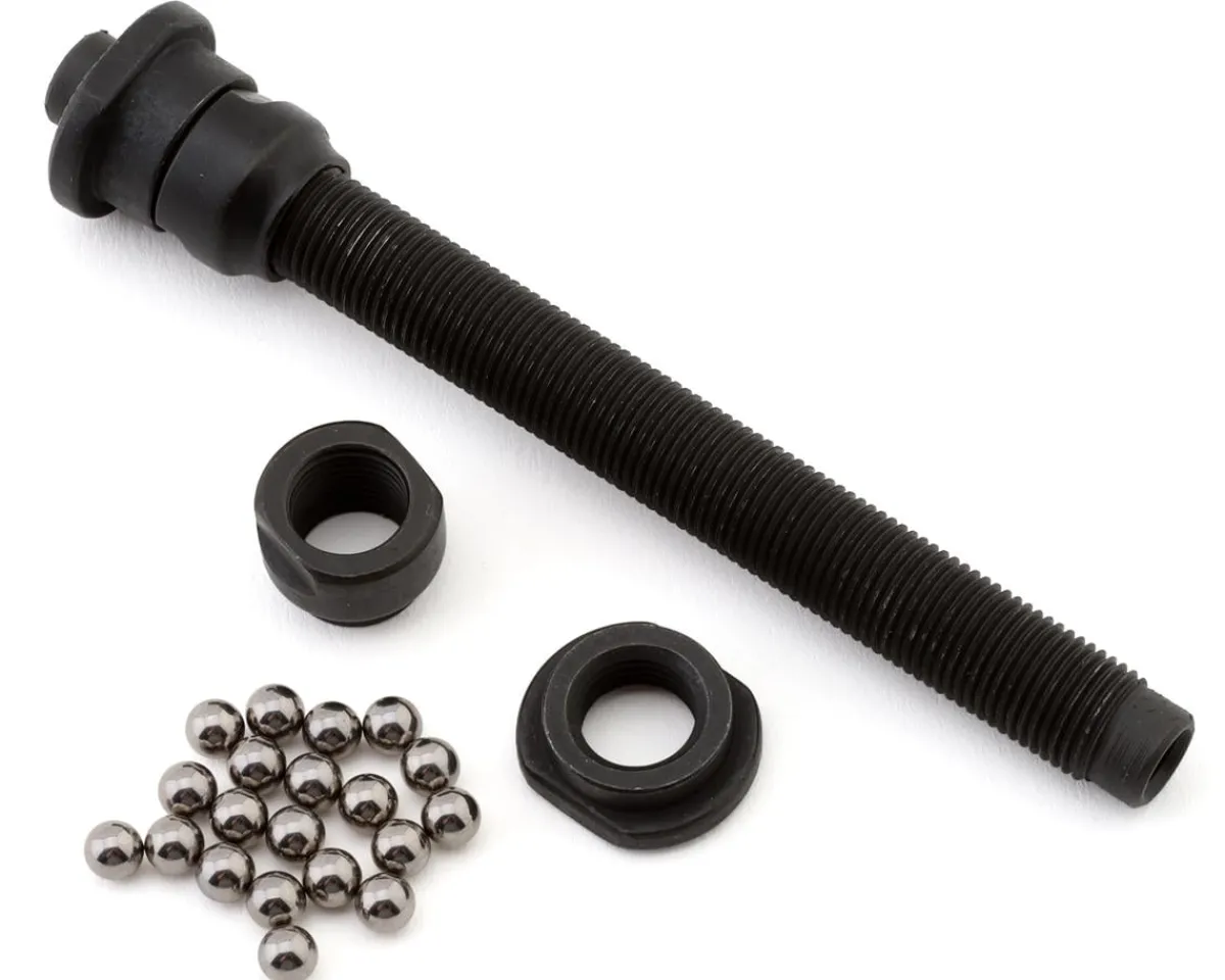 Shimano Wheels & Parts|Tourney HB-TX505 Complete Hub Axle Kit (Black) (For Front Hub) (108mm)
