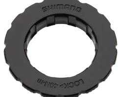 Shimano Brakes|Tourney SM-RT10 Centerlock Rotor Lockring and Washer (Black)