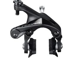 Shimano Brakes|Electronic Shifting|Ultegra BR-R8110 Direct Mount Rim Brake Calipers (Black) (BR-R8110-F) (Front)