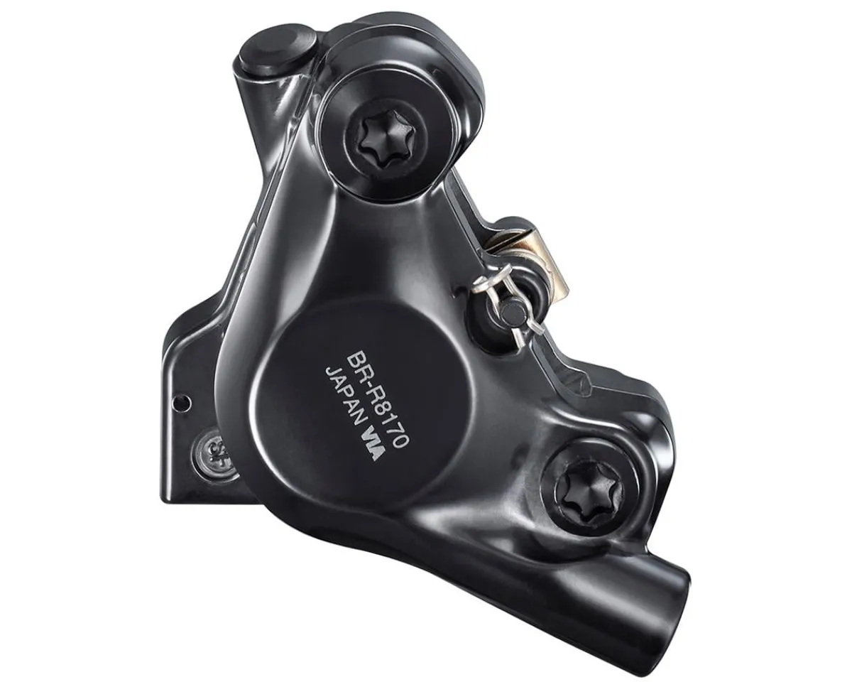 Shimano Brakes|Electronic Shifting|Ultegra BR-R8170 Disc Brake Caliper (Black) (Hydraulic) (Front) (Flat Mount)