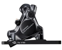 Shimano Brakes|Electronic Shifting|Ultegra BR-R8170 Disc Brake Caliper (Black) (Hydraulic) (Front) (Flat Mount)
