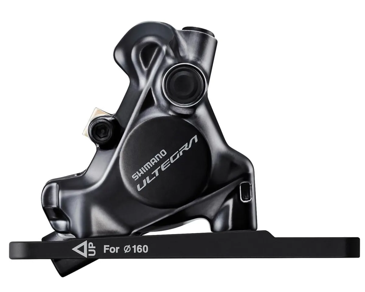 Shimano Brakes|Electronic Shifting|Ultegra BR-R8170 Disc Brake Caliper (Black) (Hydraulic) (Front) (Flat Mount)