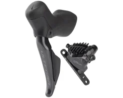 Shimano Brakes|Shifters|Ultegra Di2 R8170 Hydraulic Disc Brake/Shift Lever Kit (Black) (Left) (2x) (Flat Mount) (Caliper Included) (Electronic) (Wireless)